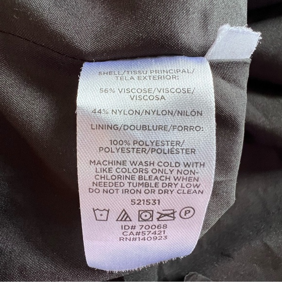 ⭐️ LOFT Velvet Burnout Ruffled Leopard Mini Dress Mobwife size MEDIUM - Picture 9 of 11